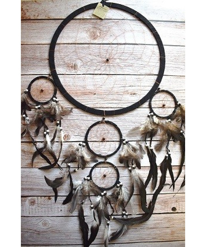 Large Dream Catcher - Black-hotRAGS.com