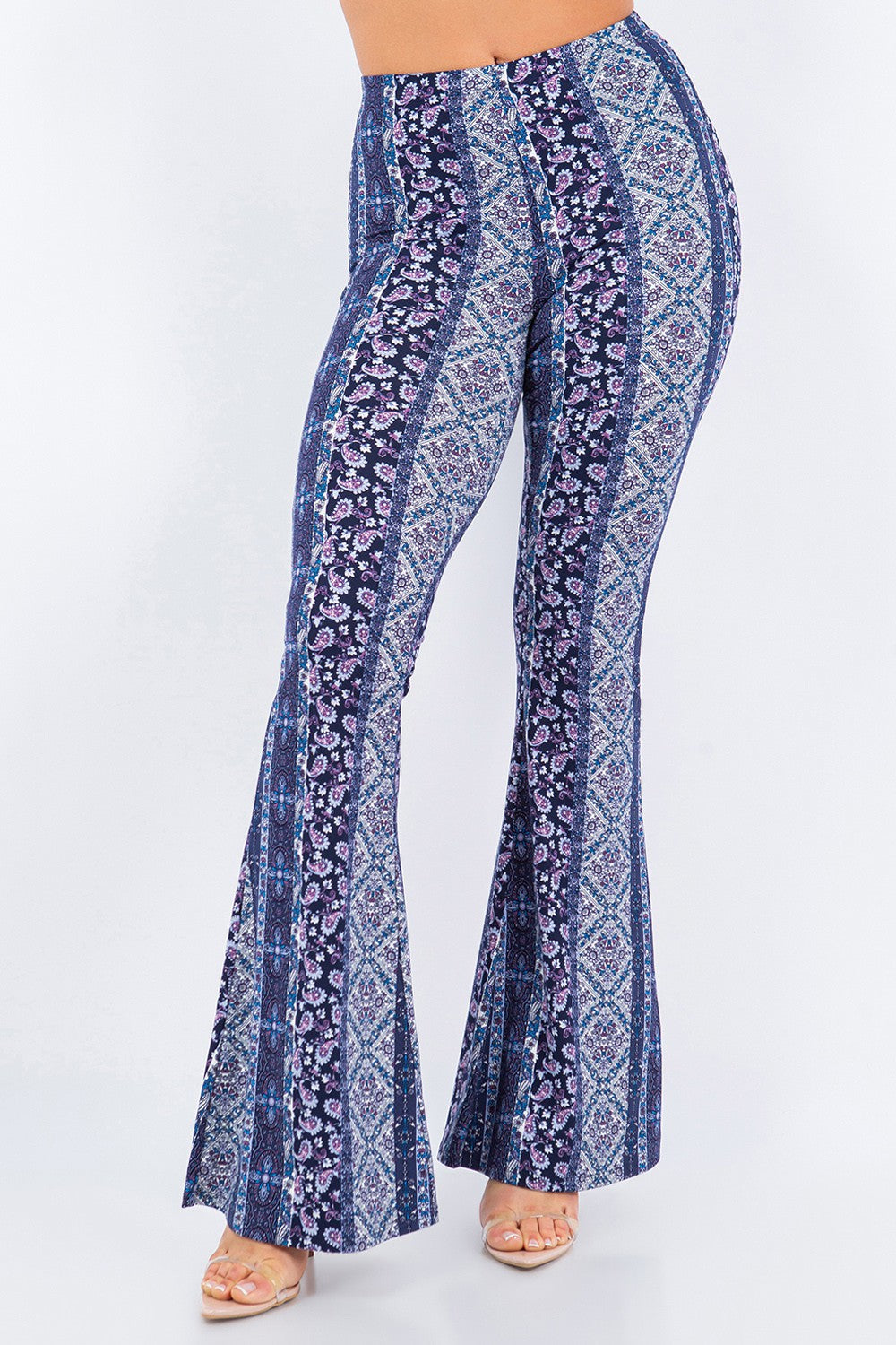 Palazzo Pants - Blue-hotRAGS.com