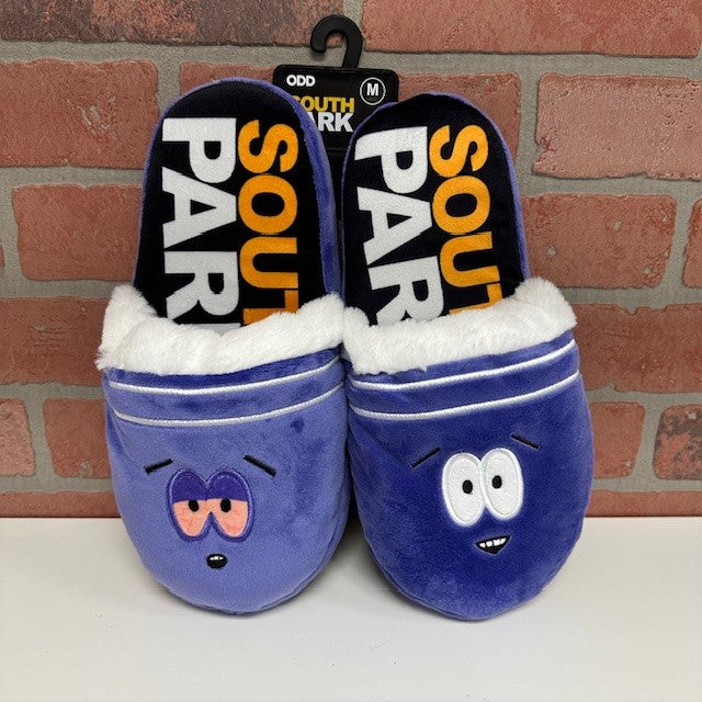 Slippers - Towelie Fuzzy Slides-hotRAGS.com