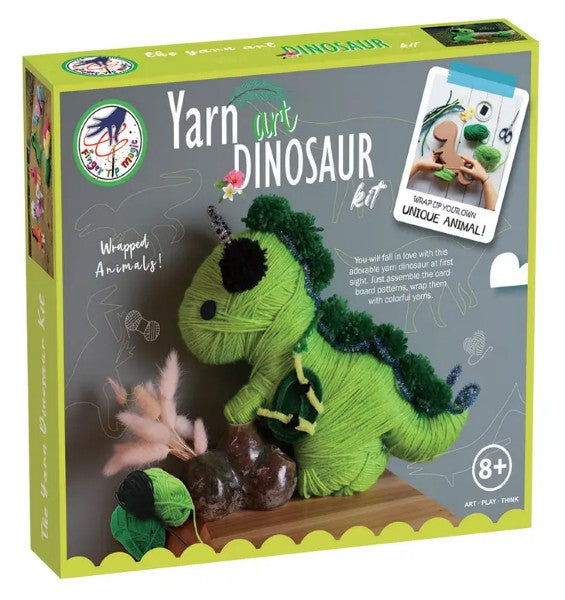 Toy - Diy Yarn Animal Art Kit Dinosaur-hotRAGS.com