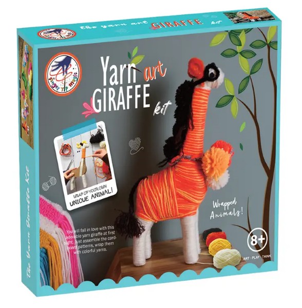 Toy - Diy Yarn Animal Art Kit-Giraffe-hotRAGS.com