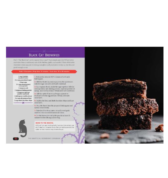 Book - The Unofficial Wednesday Cookbook: Recipes Inspired by the Deliciously Macabre TV Show-hotRAGS.com