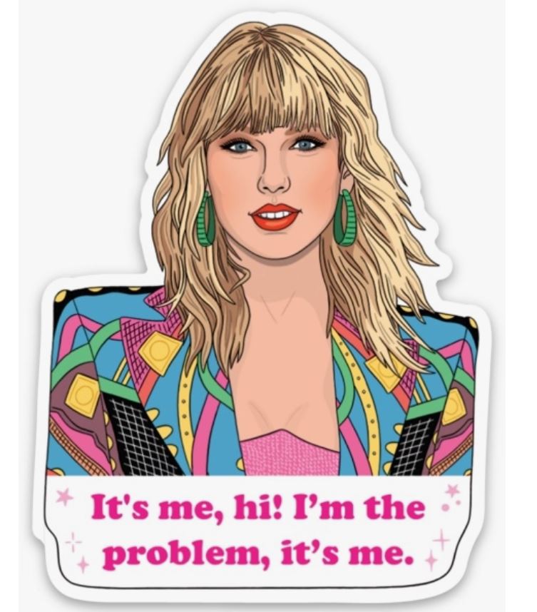Sticker - Taylor Hi It's Me-hotRAGS.com