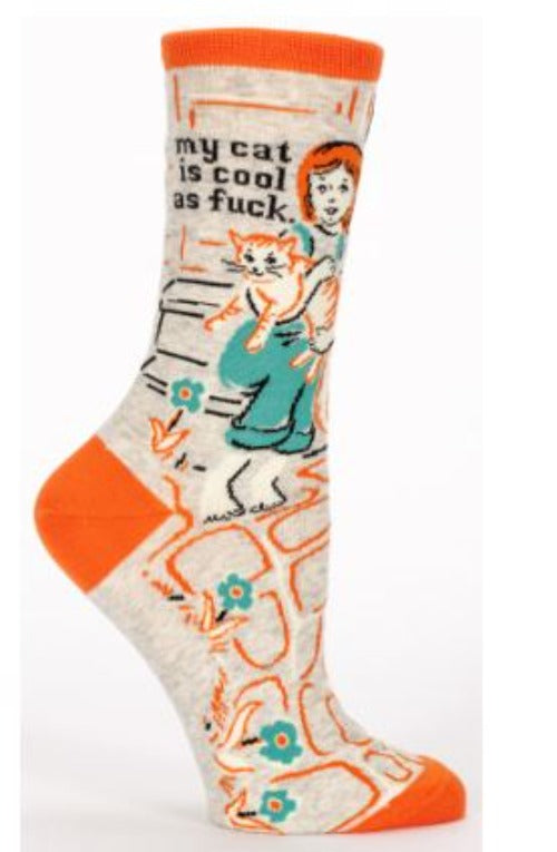 Socks - My Cat Is Cool As FUCK-hotRAGS.com