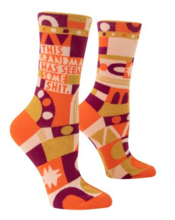 Socks -This Grandma Has Seen Some Shit-hotRAGS.com