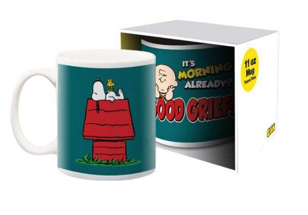 Mug - Peanuts - Good Grief It's Morning Already-hotRAGS.com