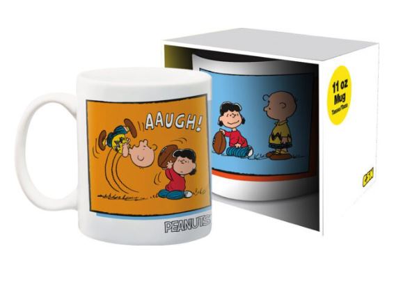Mug - Peanuts Lucy Football-hotRAGS.com