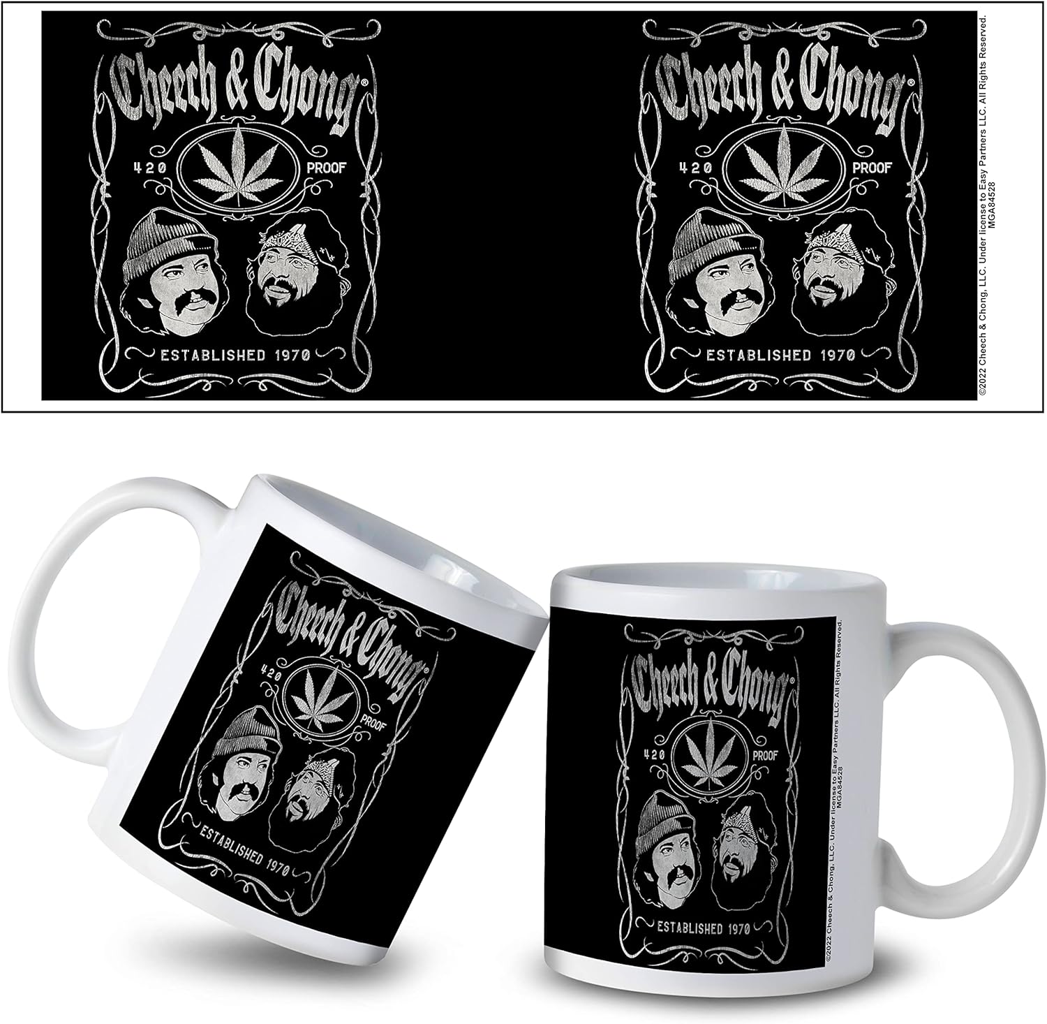Mug - Cheech Chong Ceramic - 11oz-hotRAGS.com