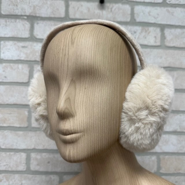 Earmuffs - Faux Fur - Cream-hotRAGS.com