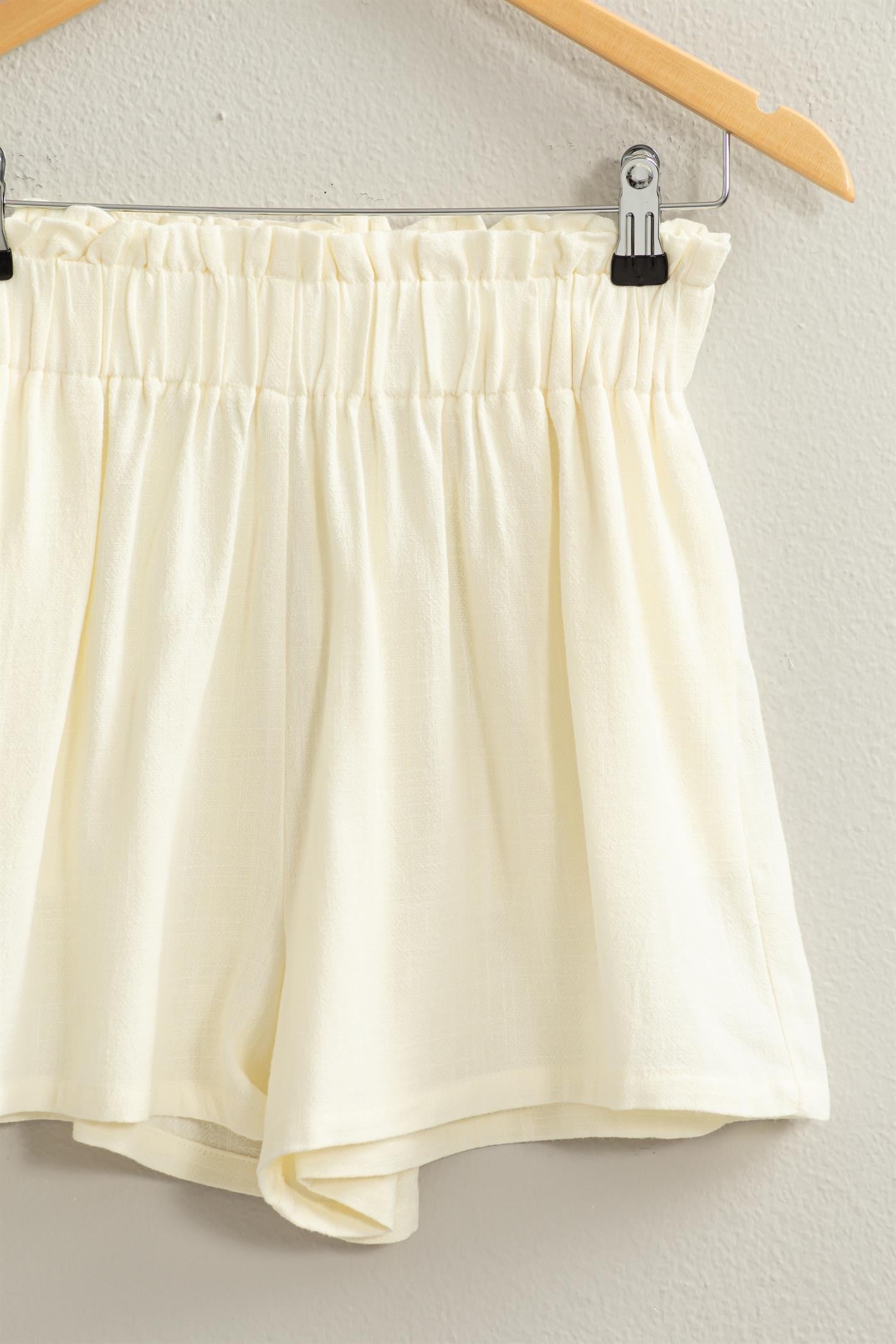 Jr Shorts - Cream-hotRAGS.com
