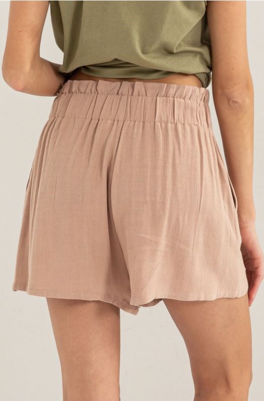 Jr Shorts - Tan-hotRAGS.com