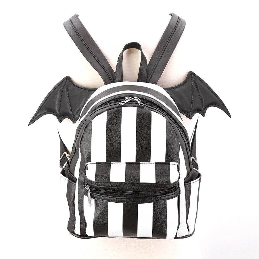 Backpack - Bat Wing Stripe - Mini Backpack-hotRAGS.com