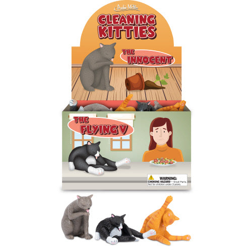 Toy - Cleaning Kitties-hotRAGS.com