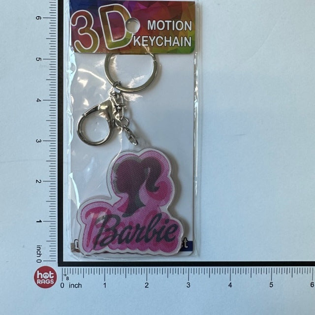 Keychain -3D Barbie-hotRAGS.com