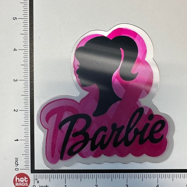 Barbie logo sticker best sale