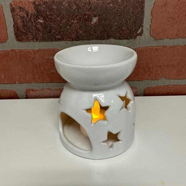 Simmer Pot - Stars 4" White-hotRAGS.com