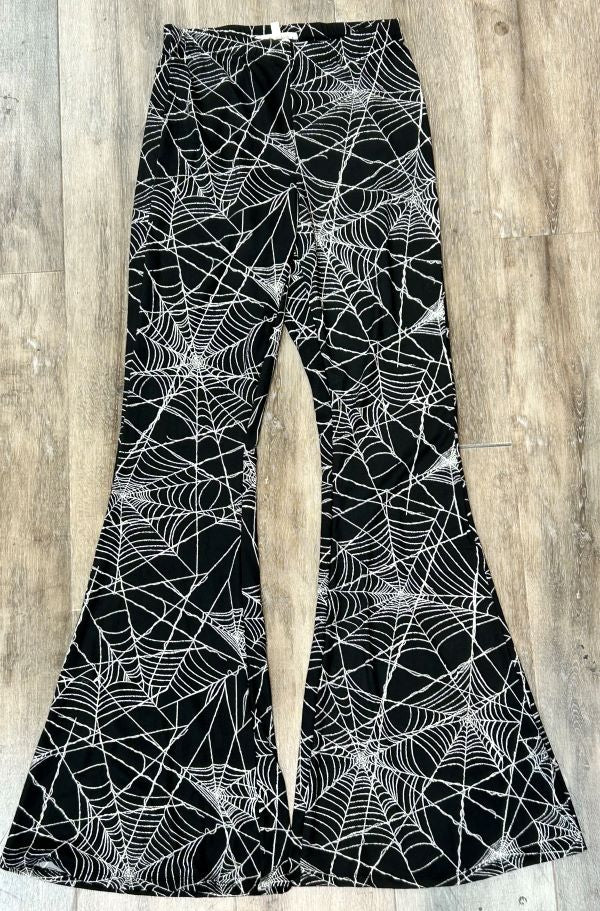 Palazzo Pant - Spider Web Print