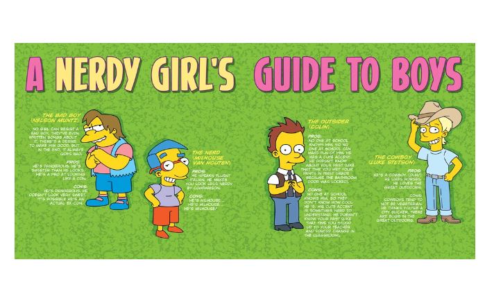 Book - Lisa Simpson Guided To Geek Chic-hotRAGS.com