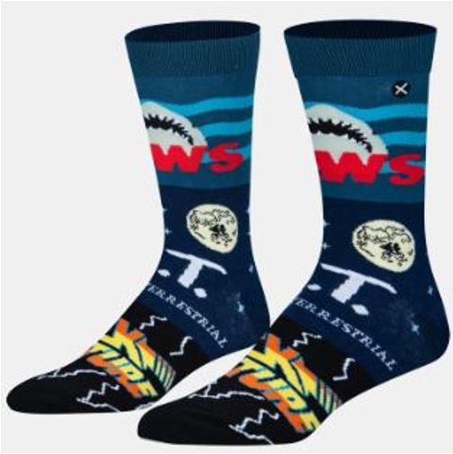 Socks - E.t. And Jaws Mash Up-hotRAGS.com