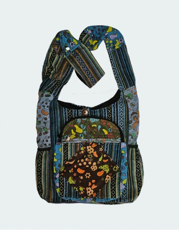 Bag - Shroom Striped Hobo-hotRAGS.com