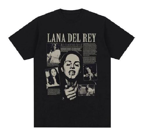 T Shirt - Lana Del Rey Smoking-hotRAGS.com