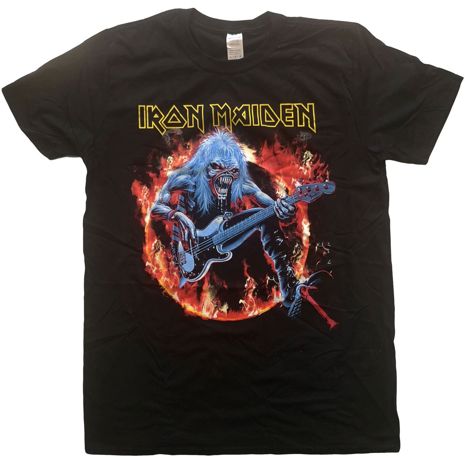 T Shirt - Iron Maiden -Fear Live Flames-hotRAGS.com