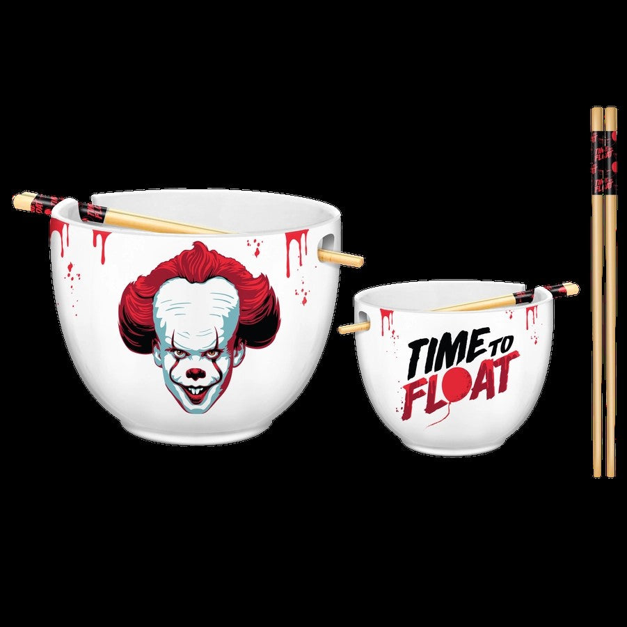 Ramen Bowl - It - Time To Float With Chopsticks-hotRAGS.com