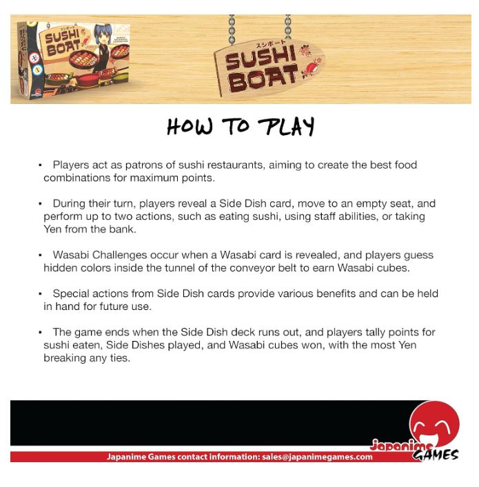 Game - Sushi Boat-hotRAGS.com