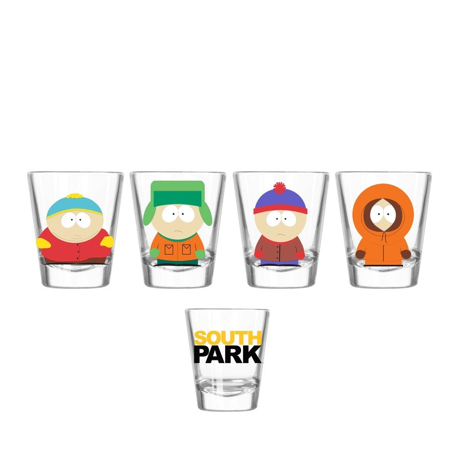 Mini Glass Set - South Park 4pc-hotRAGS.com