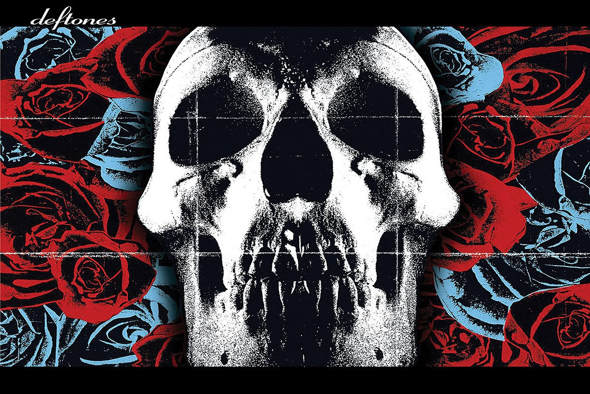 Poster Deftones Skull