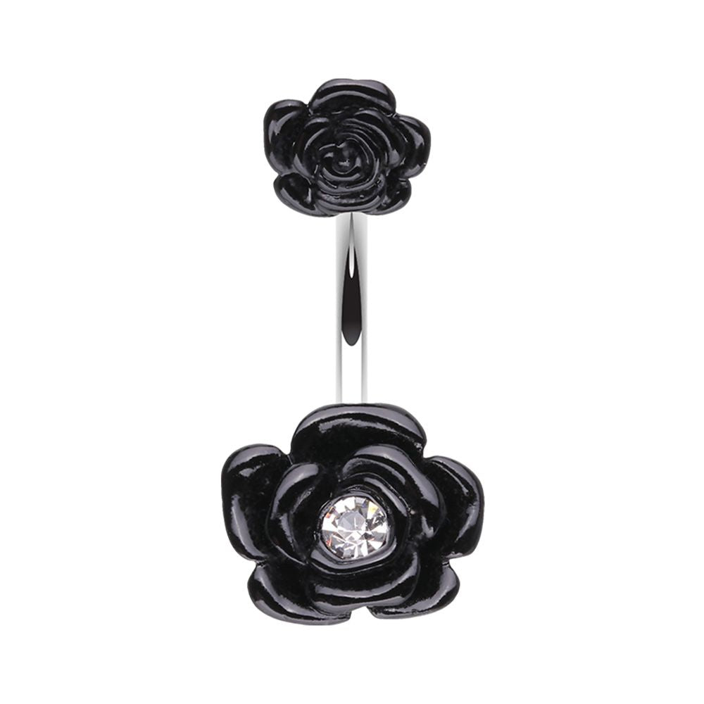 Belly Ring - Double Rose-hotRAGS.com