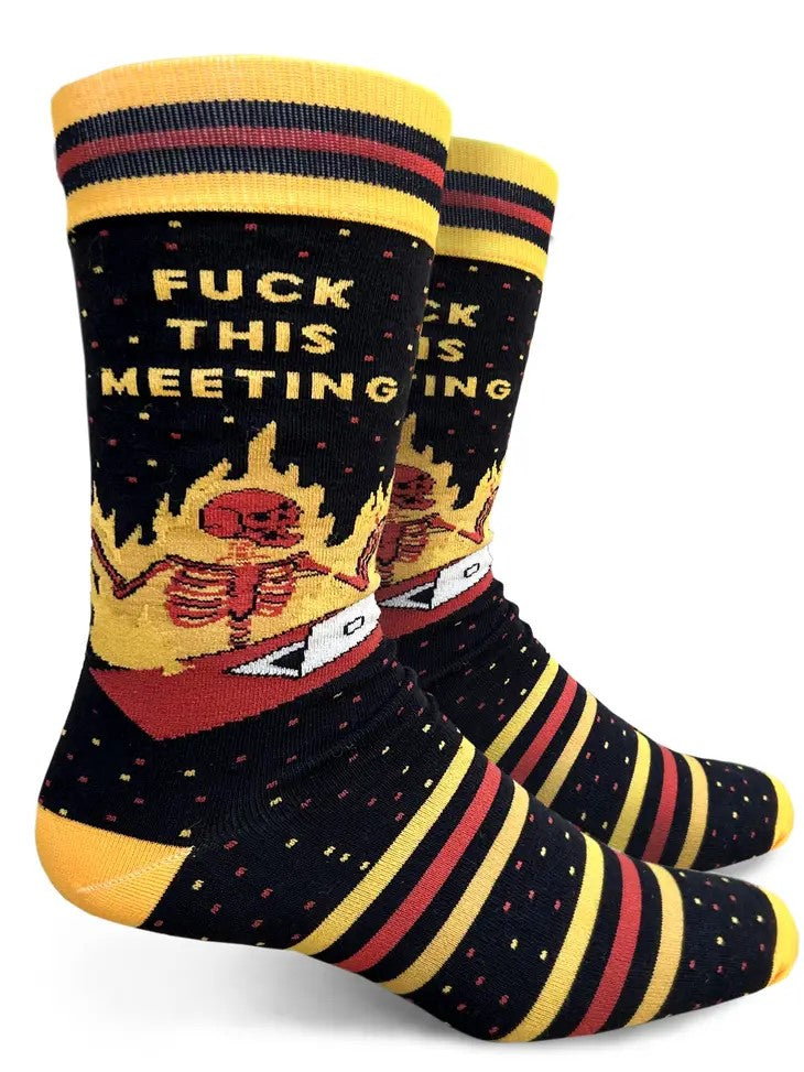 Socks - FUCK This Meeting-hotRAGS.com