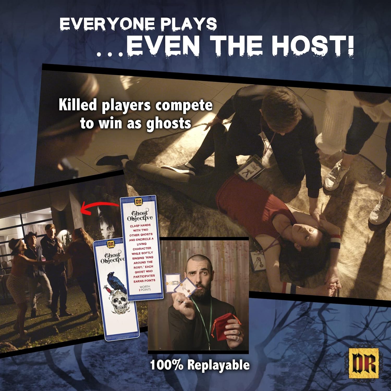 Game - Darkridge Reunion: A High School Reunion-Themed Murder Mystery Game | for Adults & Teens, 6-12 Players-hotRAGS.com