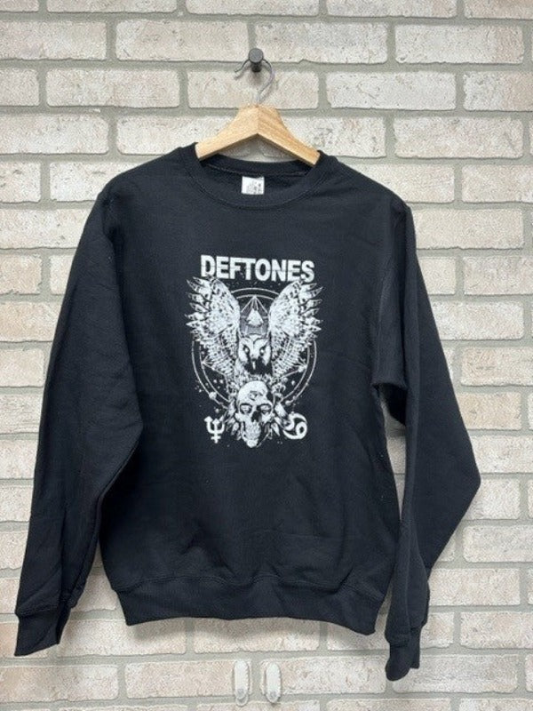 Sweatshirt - Deftones Owl-hotRAGS.com