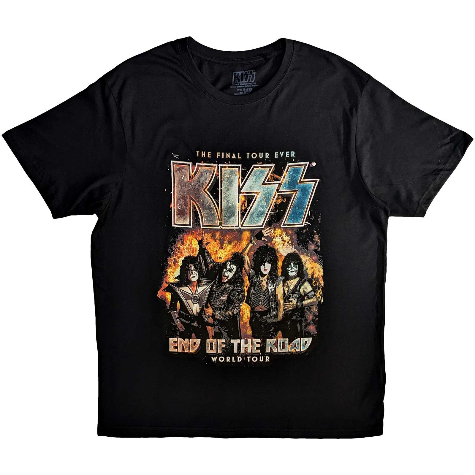 T Shirt - Kiss - End Of The Road-hotRAGS.com