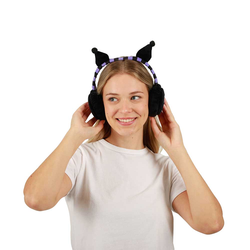 Earmuffs - 3D Kuromi Foldable Earmuffs-hotRAGS.com