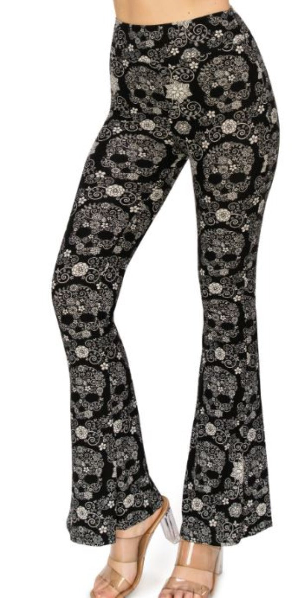 Palazzo Pants - Skull-hotRAGS.com