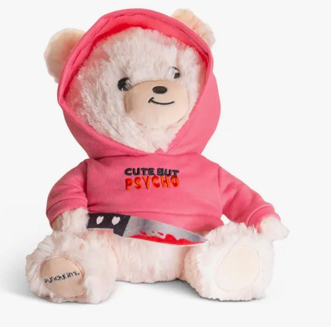 Plush - Bear Cute But Psycho-hotRAGS.com