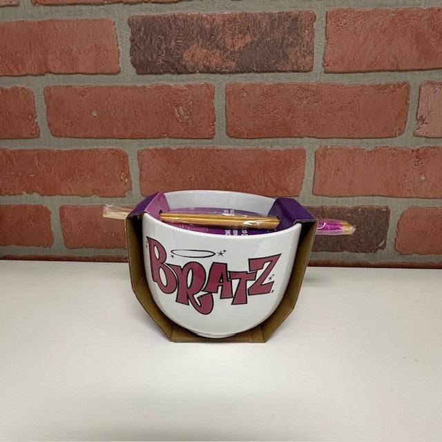 Ramen Bowl - Bratz With Chopsticks-hotRAGS.com