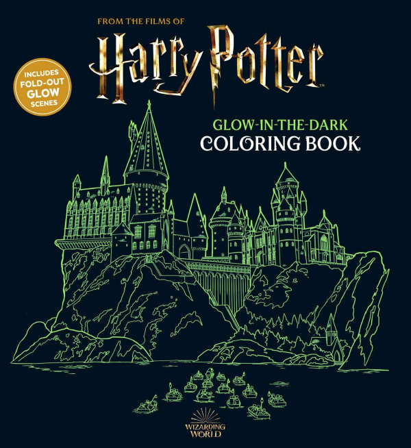 COLORING BOOK - HARRY POTTER Glow In The Dark