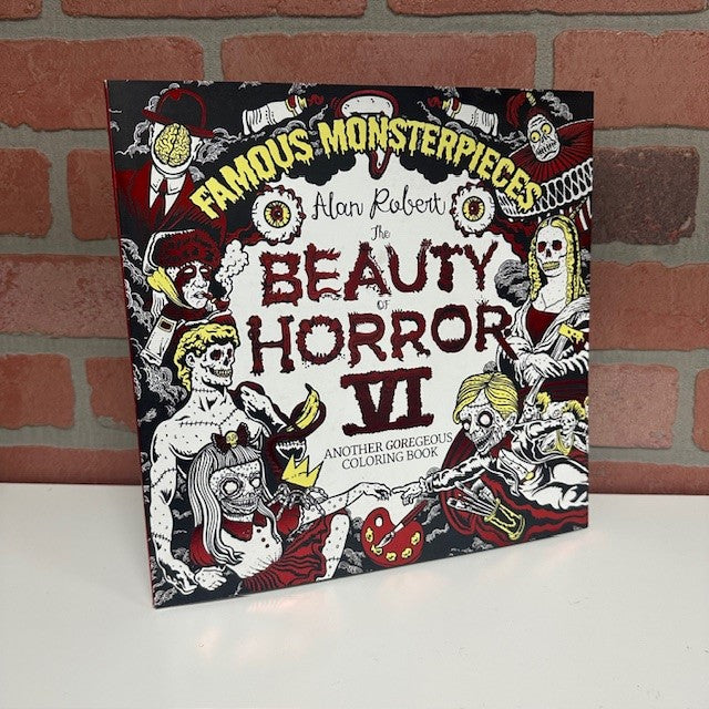 Book - Beauty And Horror 6: Famous Monsterpieces Coloring Book-hotRAGS.com