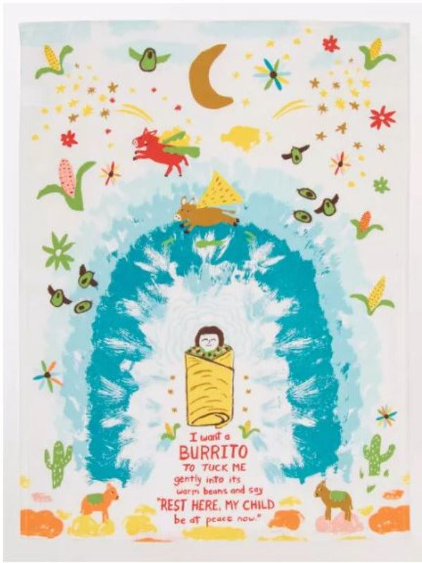 Kitchen Towel - I Want A Burrito-hotRAGS.com