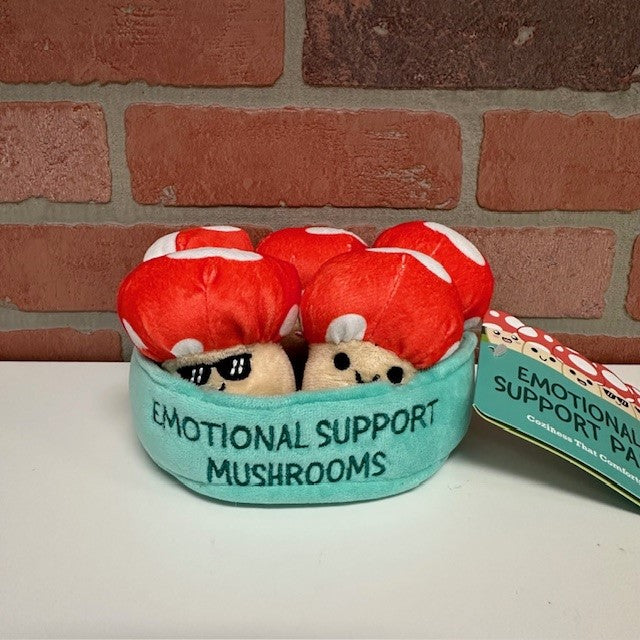 Plush - Emotional Support Mushrooms-hotRAGS.com