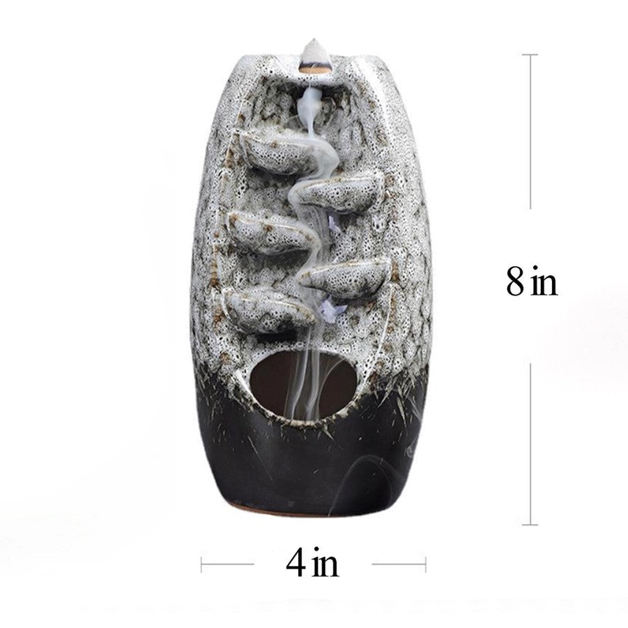 Backflow Cone Burner - Stream - 4 x 8-hotRAGS.com