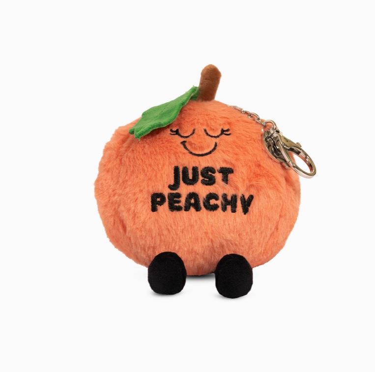 Plush Bag Charm Just Peachy