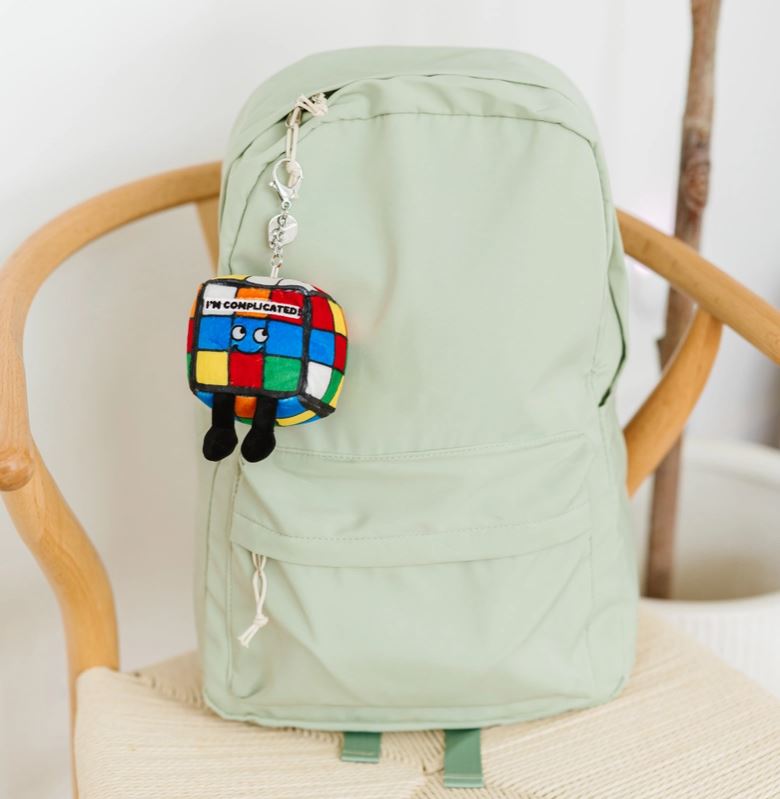 Keychain - Cube - I'm Complicated-hotRAGS.com