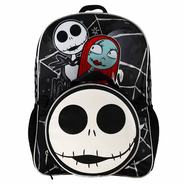Backpack - The Nightmare Before Christmas - Jack & Sally Lunch Tote & Backpack-hotRAGS.com
