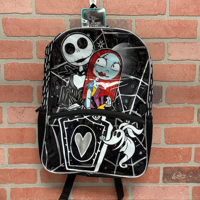 Backpack - The Nightmare Before Christmas - Jack & Sally Lunch Tote & Backpack-hotRAGS.com