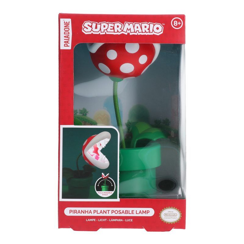 Light - Mini Piranha Plant Posable Lamp-hotRAGS.com