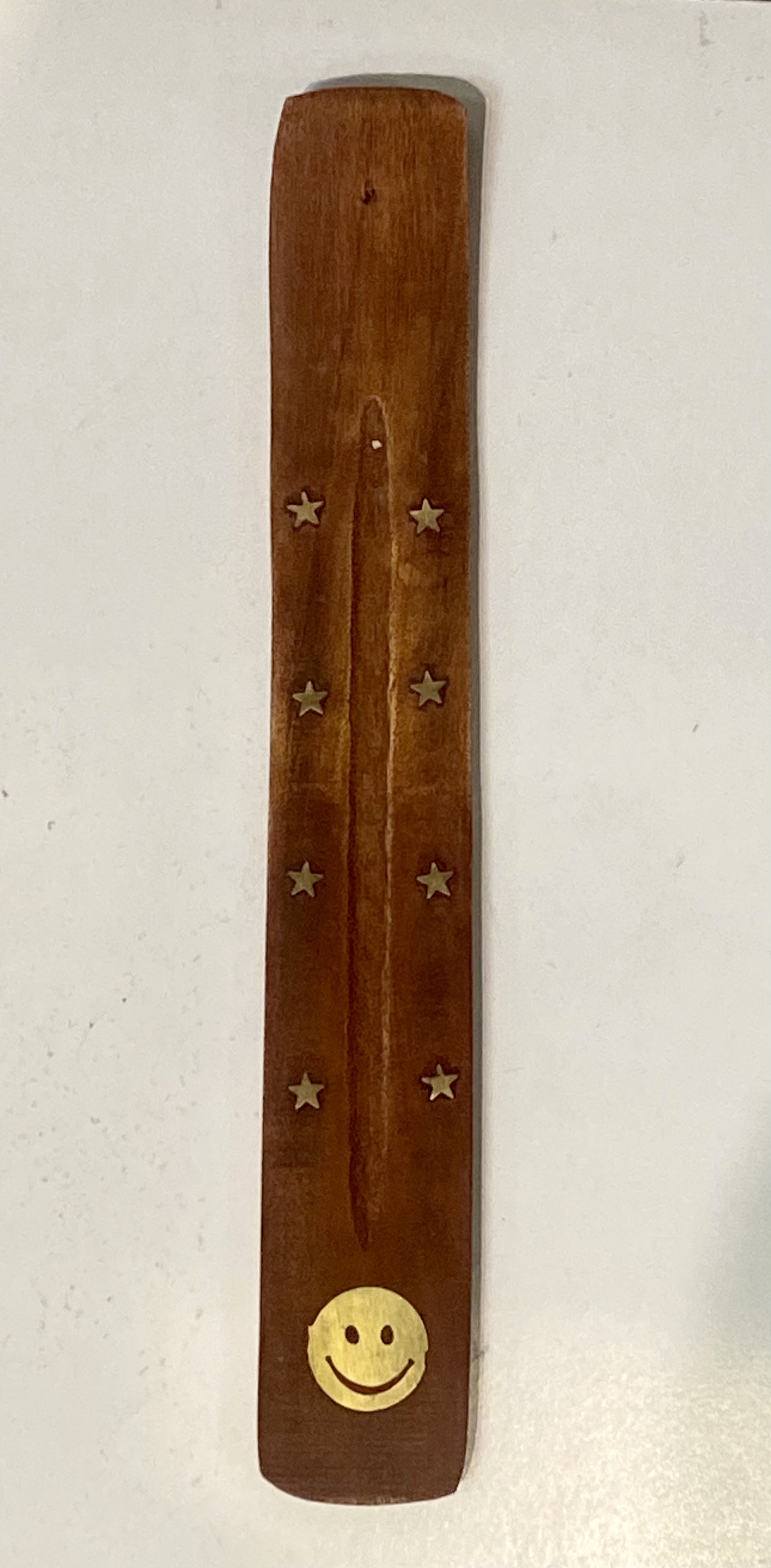 Incense Burner - Wood Smiley-hotRAGS.com